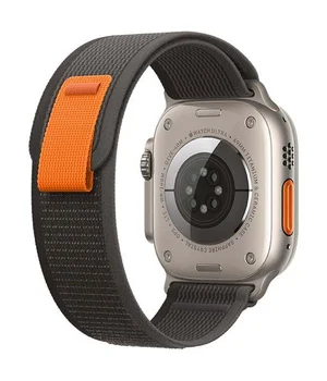 Ремінець Hoco WA14 Original series Apple watch (38/40/41mm) Black with Gray