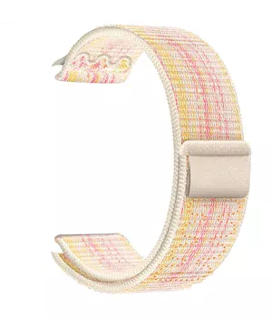 Ремінець Hoco WA25 Original series nylon strap для Apple watch 38/40/41mm Starlight with Pink