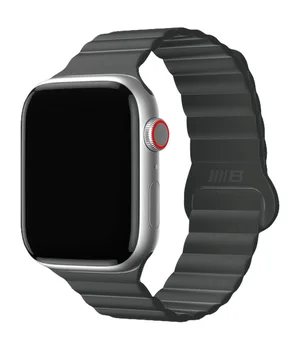 Ремінець BlueO Magnetic Silicone для Apple Watch 42(ser.1-3)/44/45/46/49mm Black