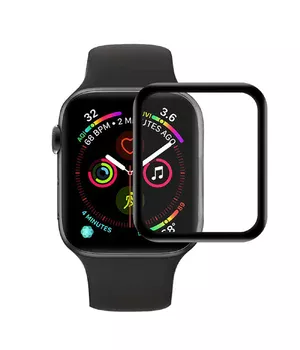 Полімерна плівка 3D (full glue) для Apple watch 38mm Чорний