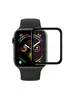 Полимерная пленка 3D (full glue)  для Apple watch 38mm Черный