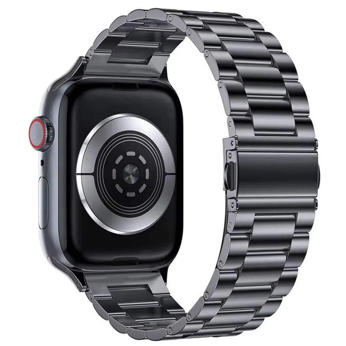 Ремінець Steel Elegance для Apple Watch 42(ser.1-3)/44/45/46/49mm Black