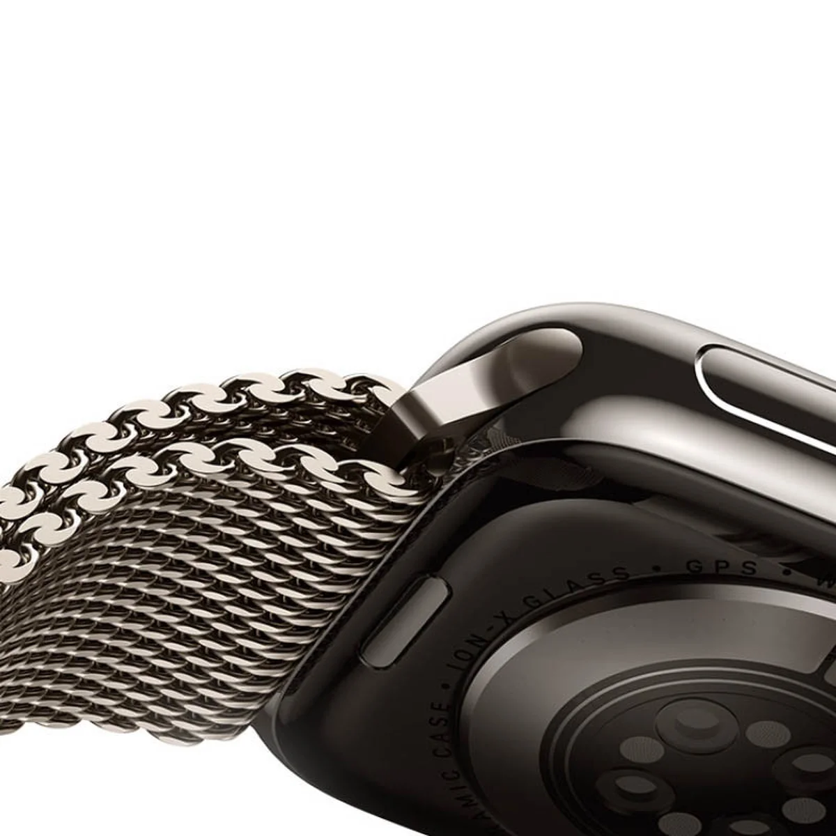 Ремешок Milanese Loop New Design для Apple Watch 38/40/41/42mm Titanium