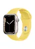 Ремінець Hoco WA01 Flexible series Apple watch (42/44/45/49mm) Light Lemon