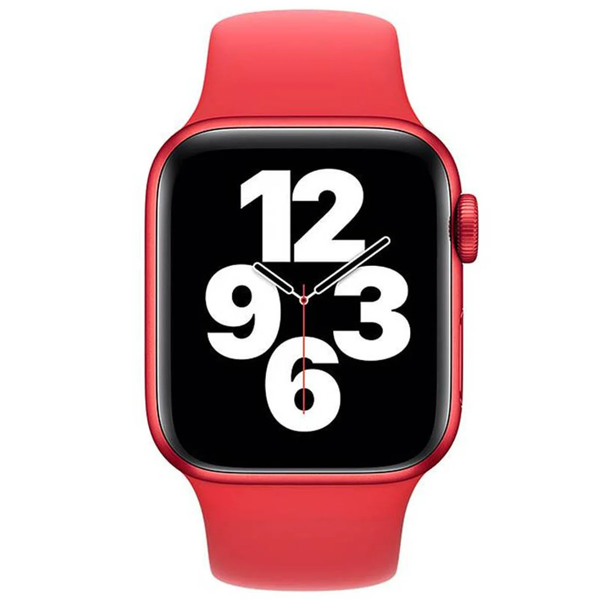 Ремінець Hoco WA01 Flexible series Apple watch (42/44/45/49mm) Red