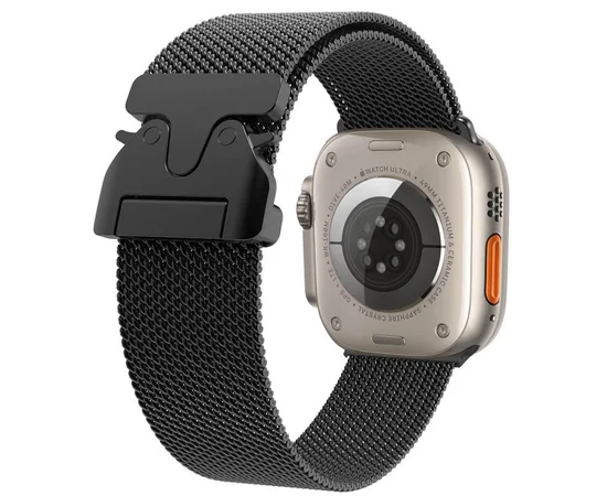 Ремінець Milanese Loop New Design для Apple Watch 38/40/41/42mm Black