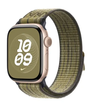 Ремінець Nike Sport Loop для Apple Watch 38/40/41/42mm Green / Grey