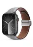 Ремінець Dux Ducis Genuine Leather для Apple Watch 38/40/41/42mm(ser.10) Grey