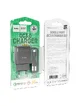 СЗУ Hoco C72Q QC3.0 (1USB/2A) + MicroUSB Черный