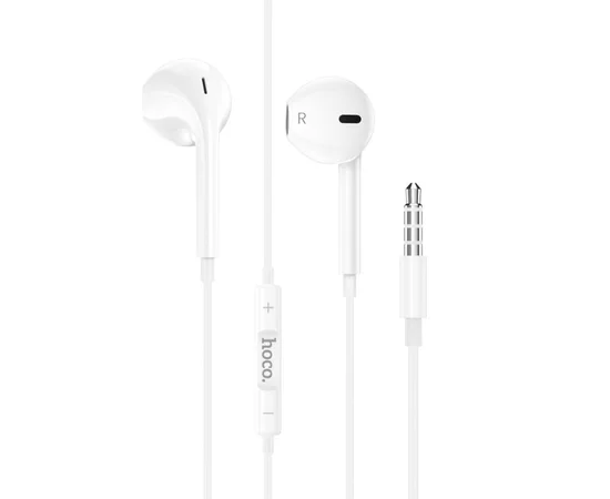 Стерео наушники Hoco M101 3.5mm White