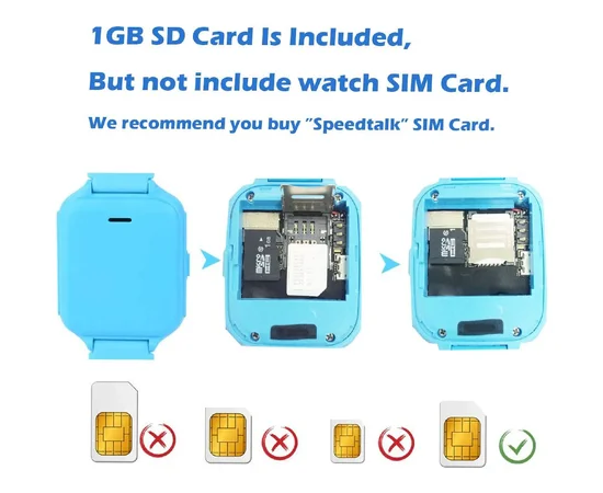 Детские cмарт-часы G2 Синий