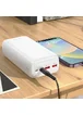 Портативное зарядное устройство Power Bank BOROFONE BJ38B 22.5W+PD20W 30 000 mAh White