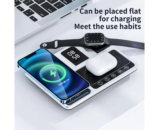 БЗУ R11 4in1 with clock Silver