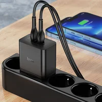 СЗУ Hoco N35 Streamer PD45W (2C) Black