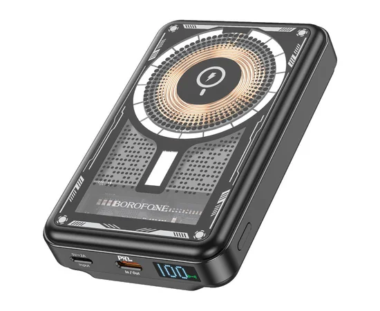 Портативное зарядное устройство Power Bank BOROFONE BJ29 PD20W+QC3.0 10000 mAh Black