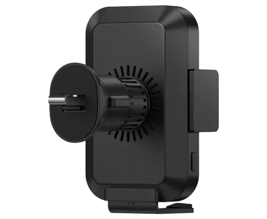 Автодержатель с БЗУ Baseus Halo Electric Wireless Charging Car Mount 15W (SUDD000001) Black