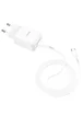 СЗУ HOCO N2 (1USB/2.1A) + USB - Type-C Белый