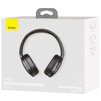 Накладные беспроводные наушники Baseus Encok Wireless headphone D02 Pro (NGTD01030) Black
