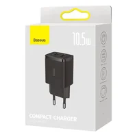 СЗУ Baseus Compact 10.5W (2USB) (CCXJ01) Черный