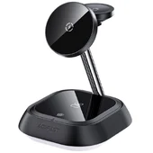 БЗУ Acefast E16 desktop 3-in-1 Black