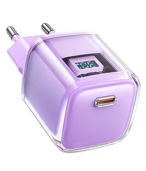 СЗУ Acefast A53 Sparkling series PD30W GaN (USB-C) Alfalfa purple