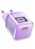СЗУ Acefast A53 Sparkling series PD30W GaN (USB-C) Alfalfa purple