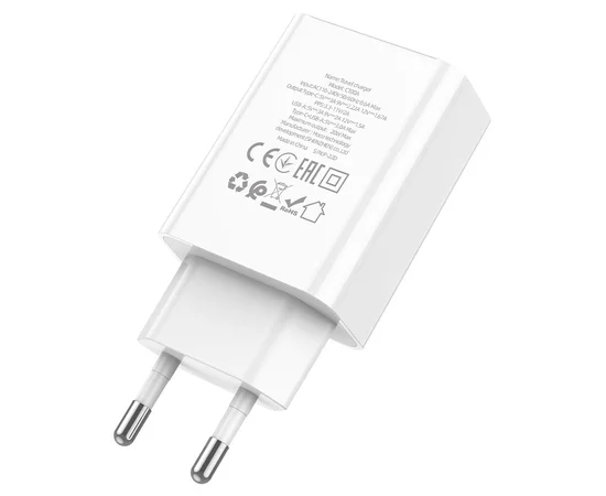 СЗУ HOCO C100A PD20W+QC3.0 White