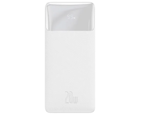 Портативное зарядное устройство Baseus Bipow Overseas 20W 30000mAh (PPBD050402) Белый