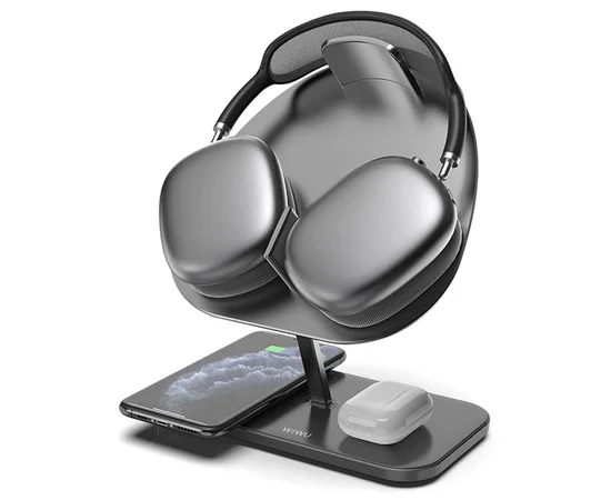 Подставка для наушников WIWU Hubble Stand M15 Gray