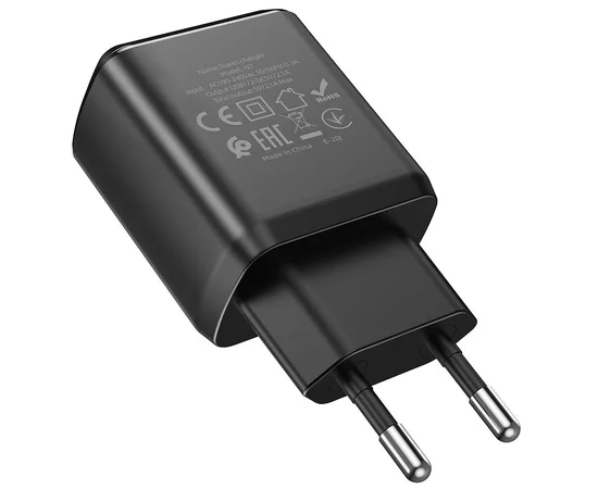 СЗУ Hoco N7 (2USB/2,1A) Черный