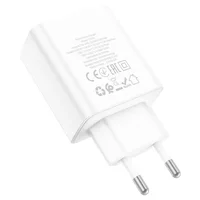 СЗУ Hoco C102A Fuerza QC3.0 White