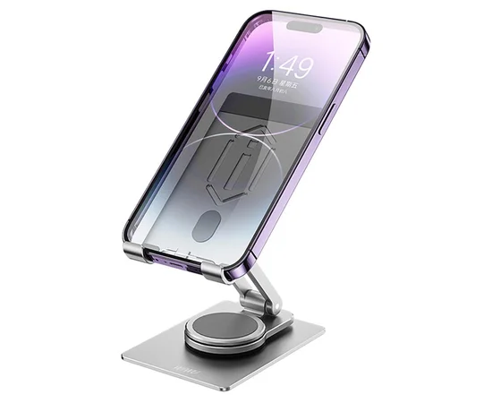 Підставка для планшетів WIWU ZM107 Desktop Rotation Stand For Tablet up to 12.9 inch Silver