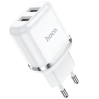СЗУ Hoco N4 (2USB/2.4A) Білий