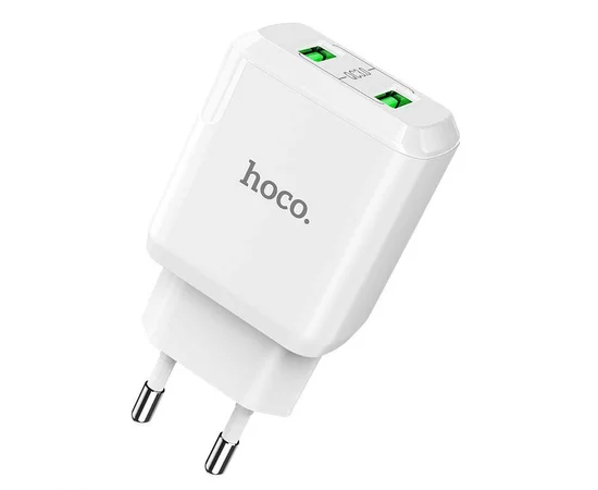 СЗУ Hoco N6 QC3.0 (2USB/3A) Белый