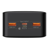 Портативное зарядное устройство Baseus Bipow Overseas 20W 30000mAh (PPBD050402) Черный