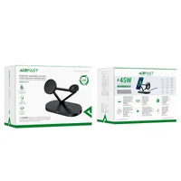 БЗУ Acefast E9 desktop 3-in-1 Black