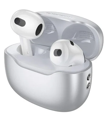 Беспроводные TWS наушники BOROFONE BW40 Frost moon silver