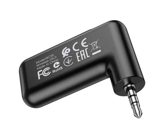 Bluetooth аудіо ресивер BOROFONE BC35 Чорний