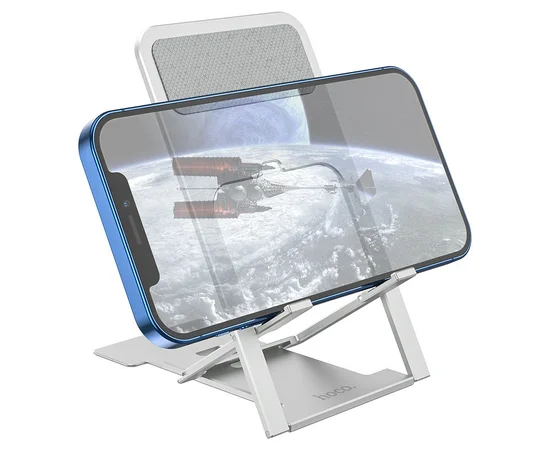 Держатель настольный Hoco PH43 Серебряный