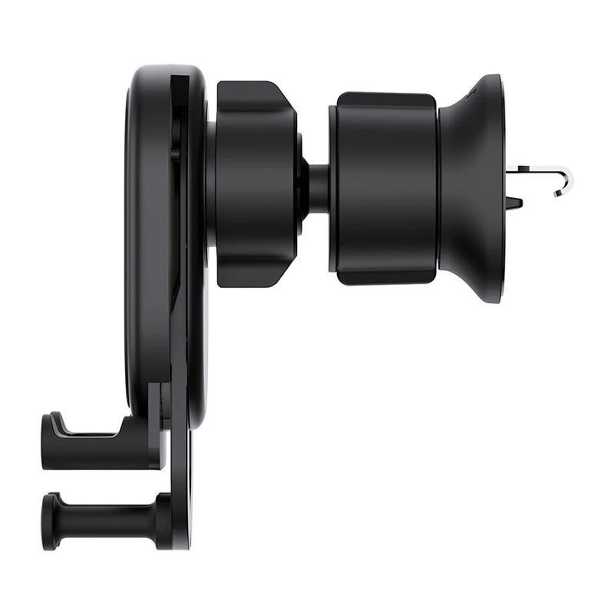 Автодержатель с БЗУ Baseus Stable Gravitational Car Mount Pro 15W (Air Outlet Version) (SUWX03) Black