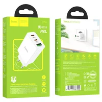 СЗУ Hoco C99A dual port PD 20W+QC3.0 Білий