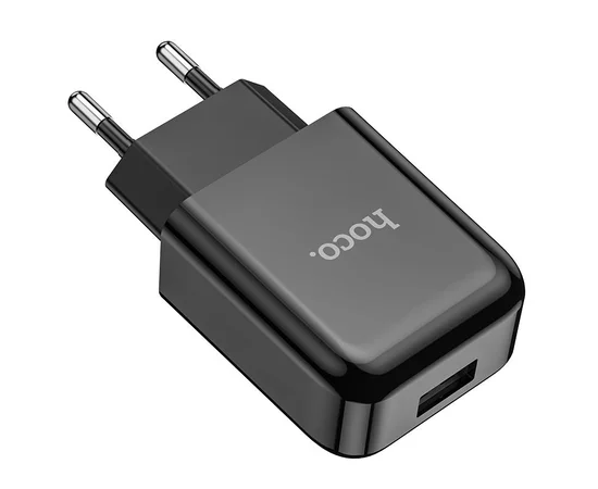 СЗУ Hoco N2 (1USB/2.1A) Черный