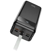 Портативное зарядное устройство Power Bank Hoco J86B Electric 22.5W 60000 mAh Черный
