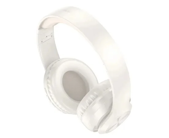 Накладные беспроводные наушники BOROFONE BO24 Gratified Milky White