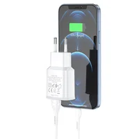 СЗУ HOCO C88A (2USB/2.4A) + Lightning Белый