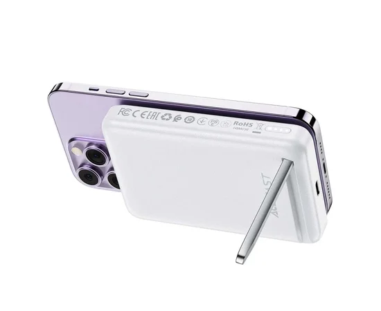 Портативное зарядное устройство Power Bank Acefast M6 PD20W 10 000 mAh White
