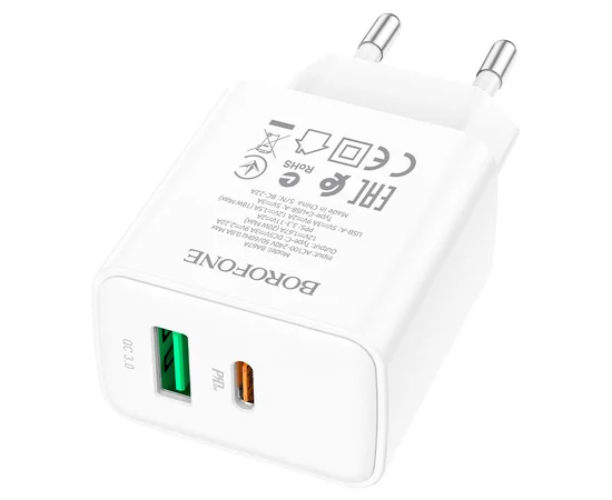 СЗУ Borofone BA67A PD20W+QC3.0 Белый