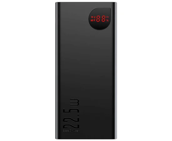 Портативное зарядное устройство Baseus Adaman Digital Display 22.5W 40000mAh (PPAD020101) Black