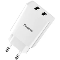 СЗУ Baseus Speed Mini Dual U 10.5W 2USB Белый