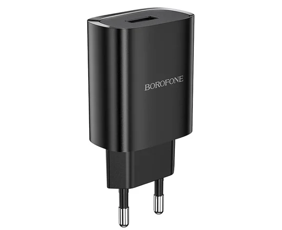 СЗУ Borofone BN1 (1USB/2.1A) Черный
